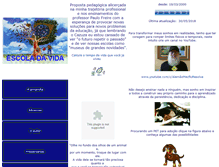 Tablet Screenshot of escoladavida.eng.br